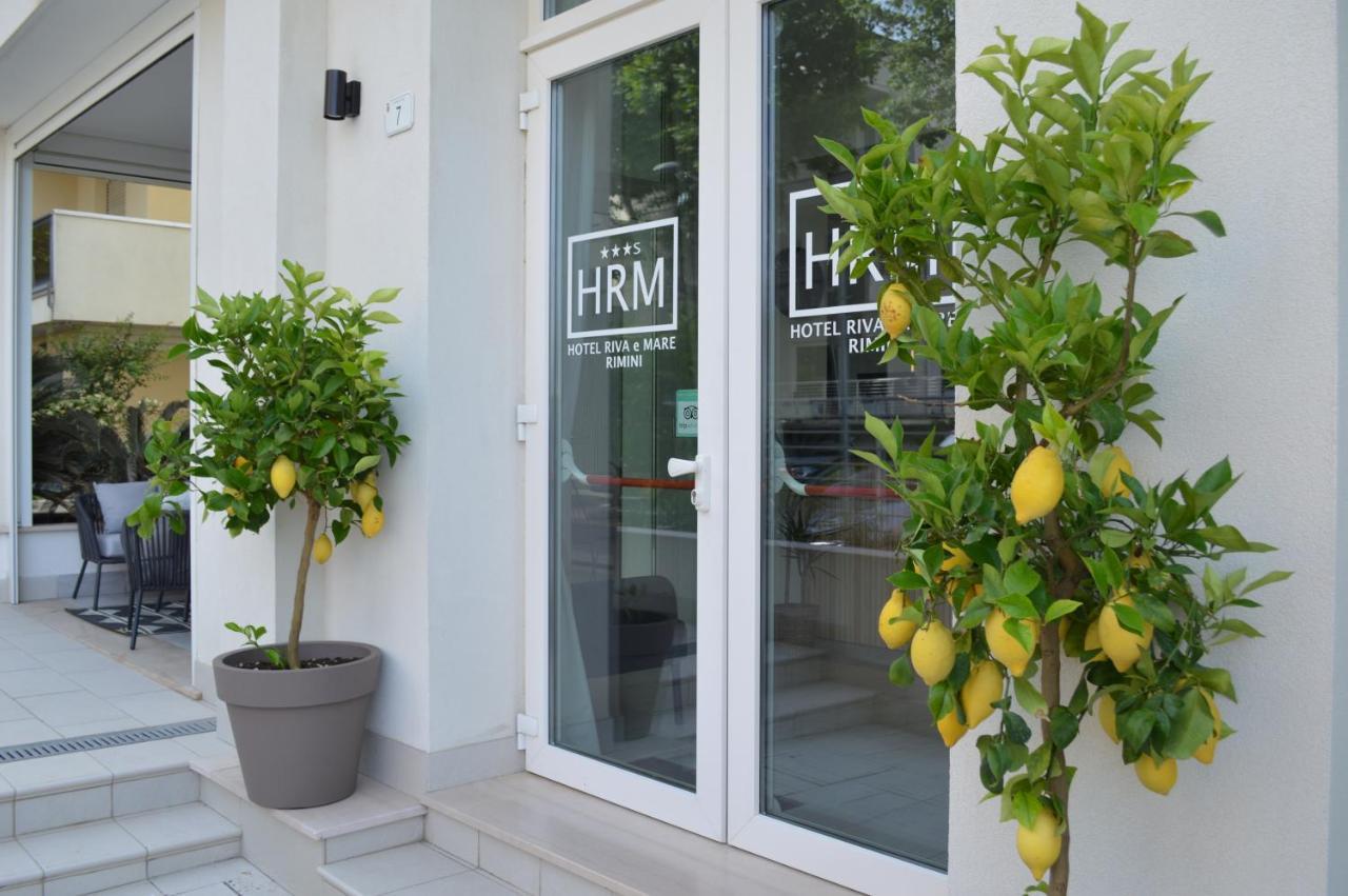 Hotel Riva E Mare Rímini Exterior foto